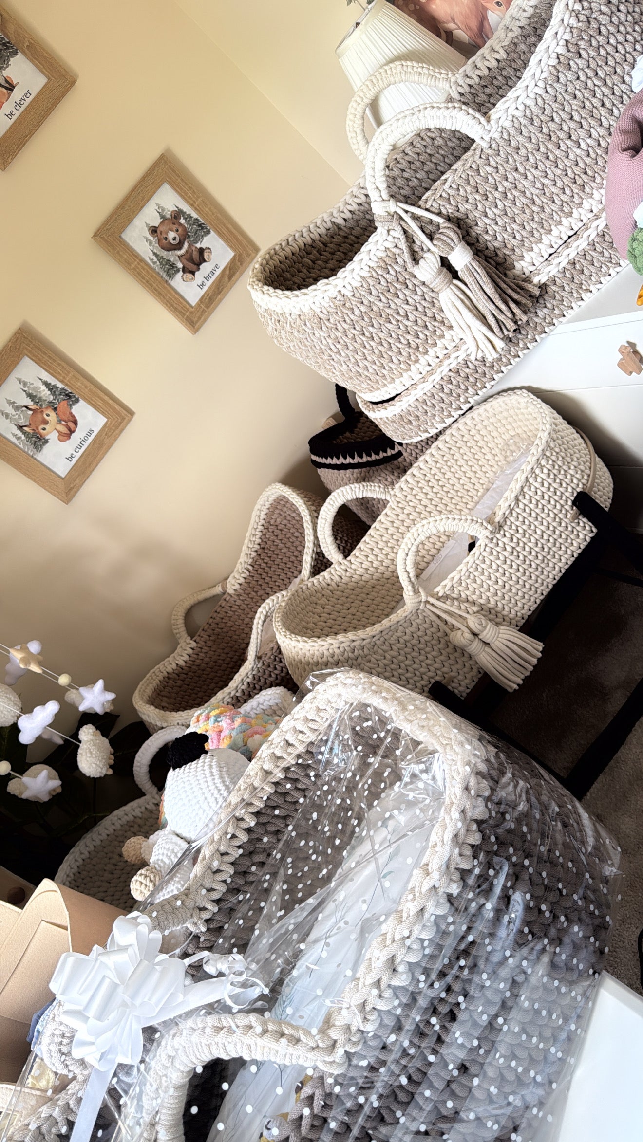 2025 Crochet Moses Basket Set (Deposit)