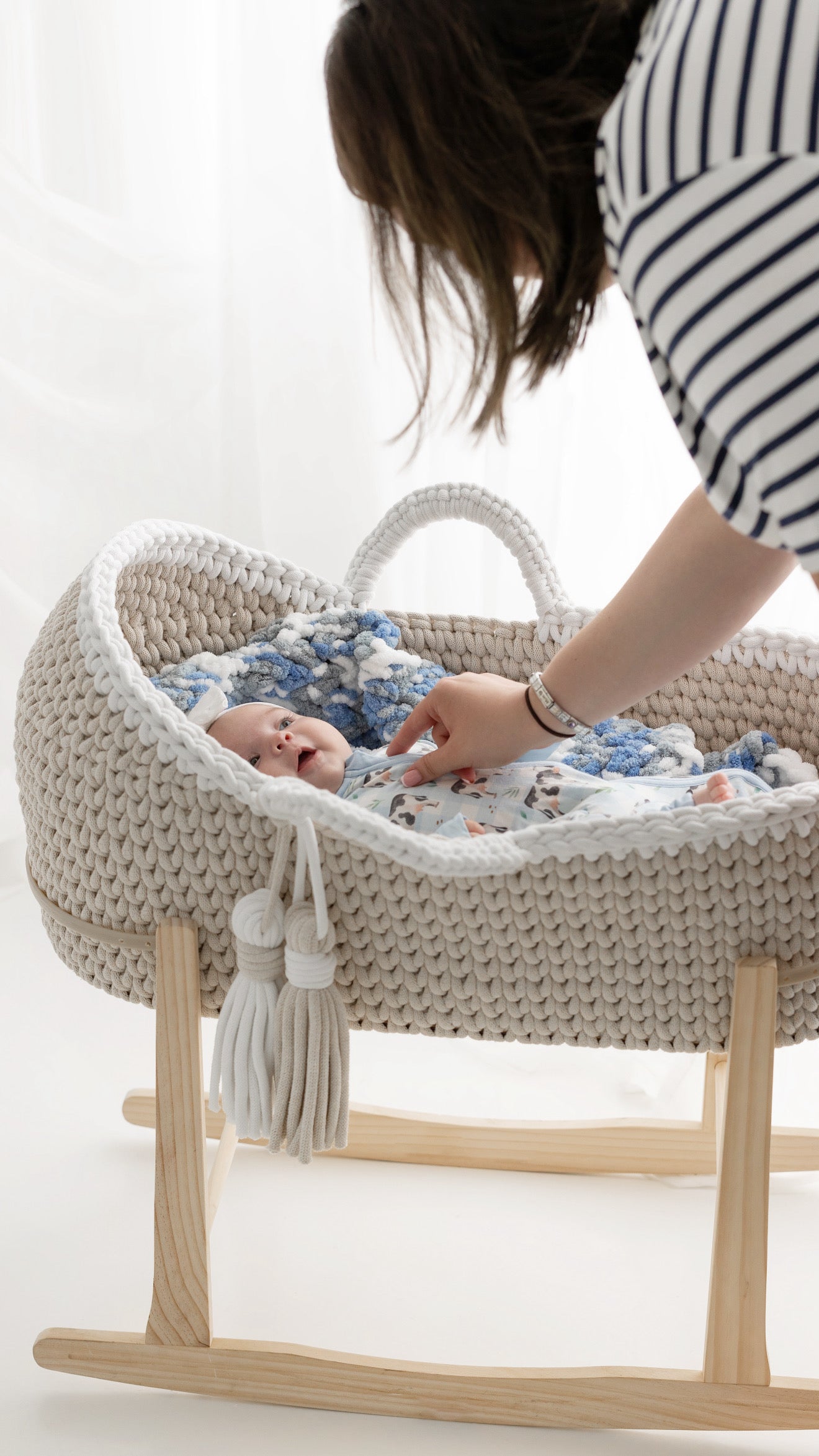 2025 Crochet Moses Basket Set (Deposit)