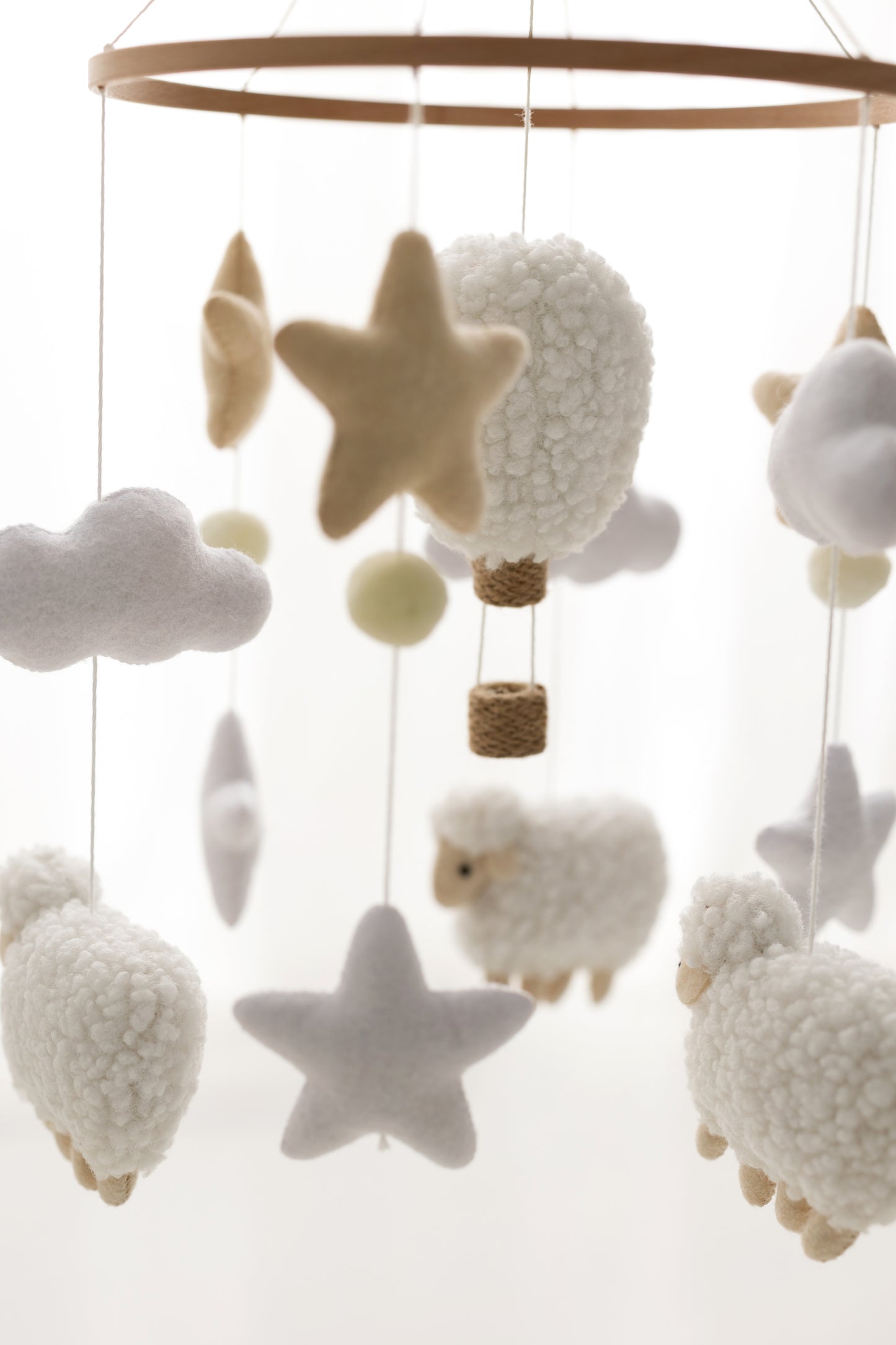 “Counting Sheep Until I Fall Asleep” Baby Mobile (ONLY)