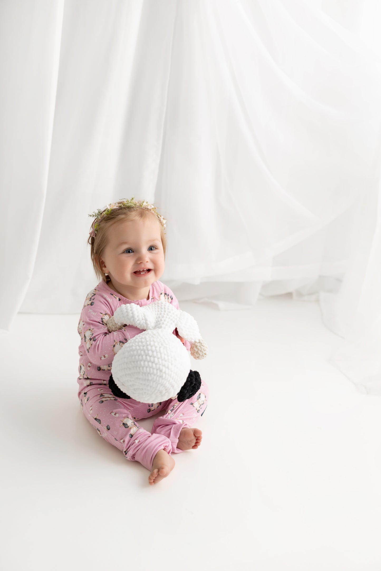 Moo & Milk 🍼 | Bamboo Zip Suit