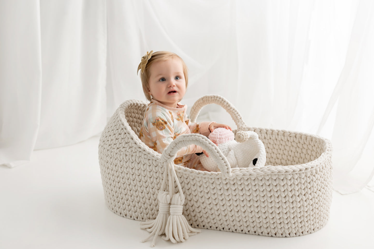 2025 Crochet Moses Basket Set (Deposit)