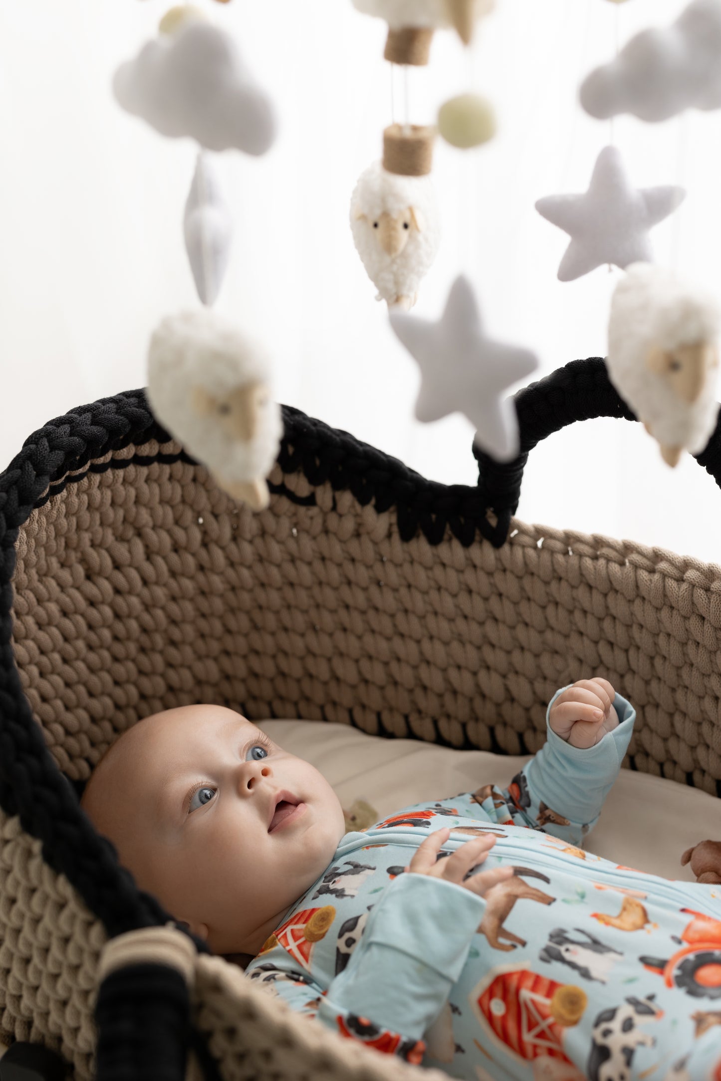 “Counting Sheep Until I Fall Asleep” Baby Mobile (ONLY)