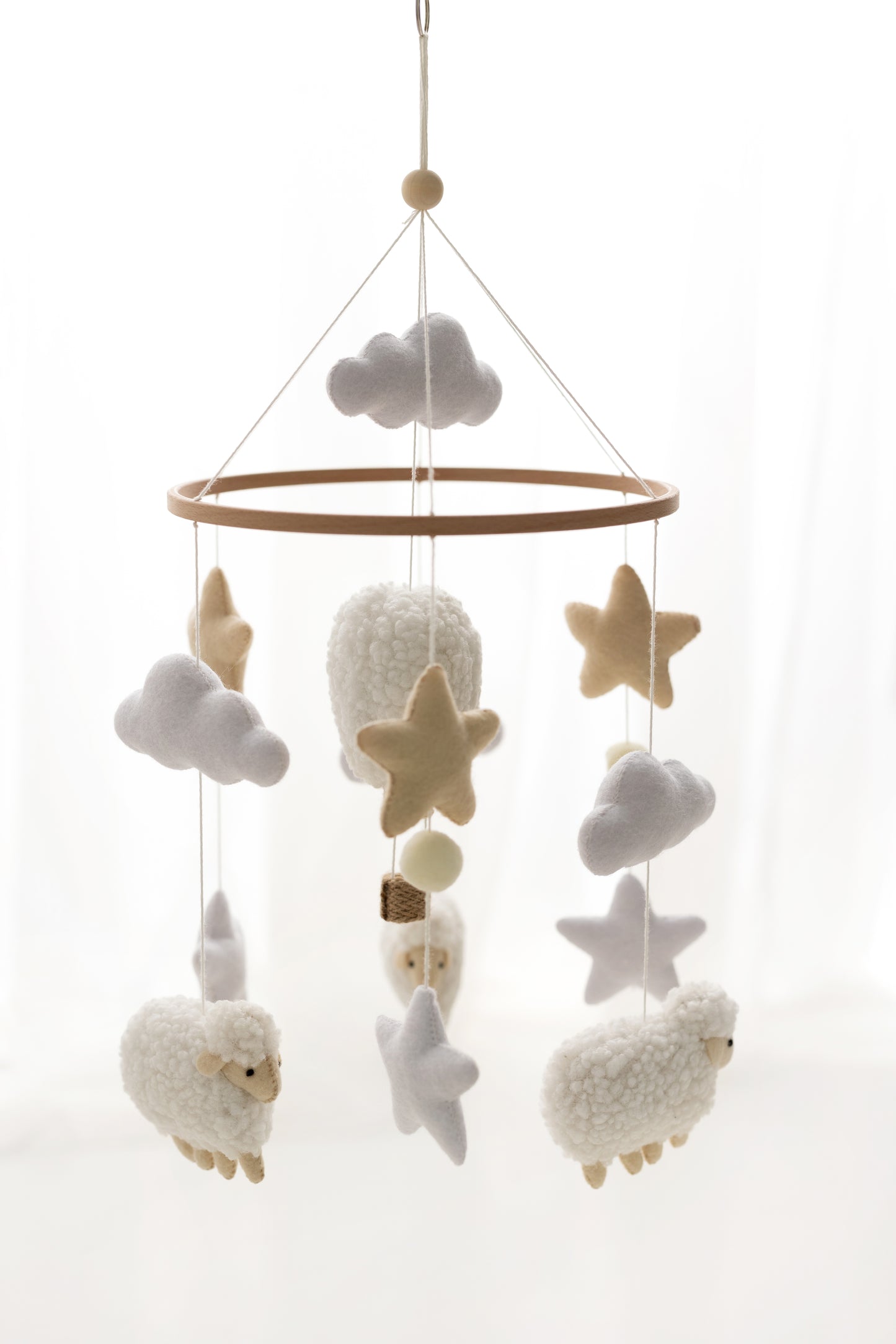 “Counting Sheep Until I Fall Asleep” Baby Mobile (ONLY)