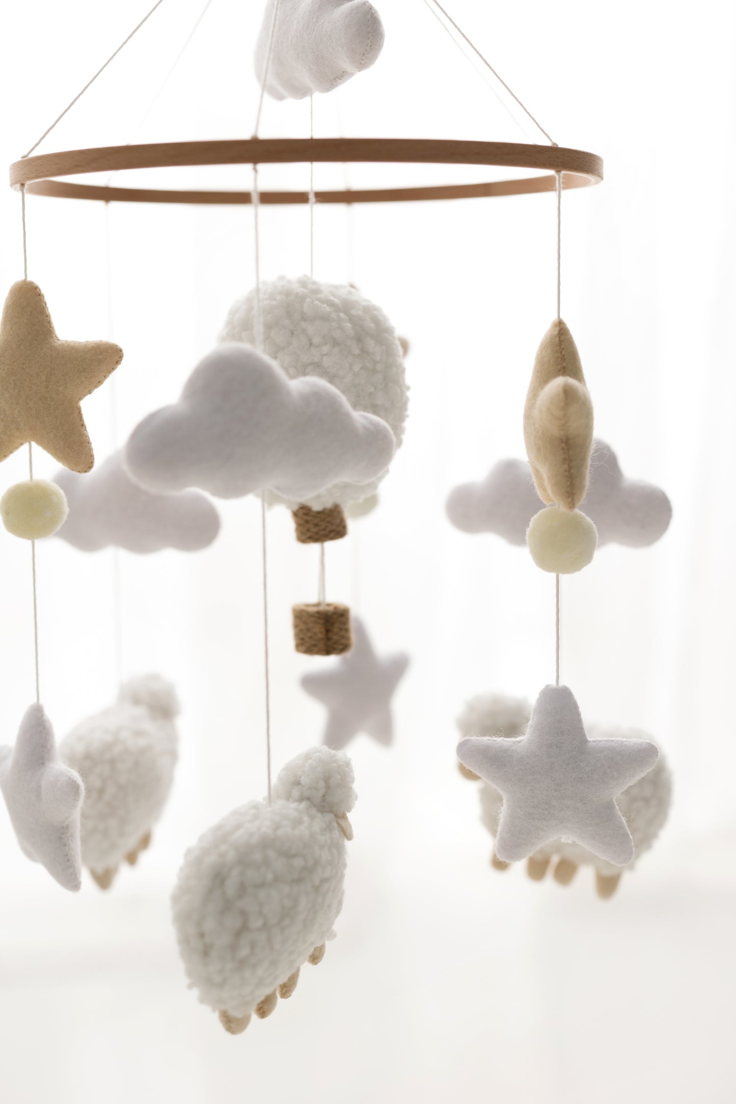 “Counting Sheep Until I Fall Asleep” Baby Mobile (ONLY)