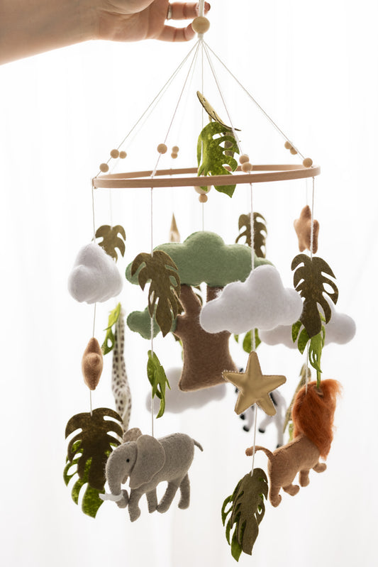 “Safari Dreams” Baby Mobile (ONLY)