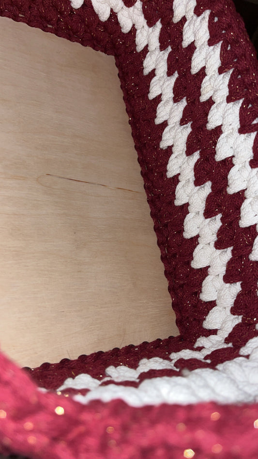 🎄 Crochet Your Own Christmas Basket – Complete DIY Kit 🎄