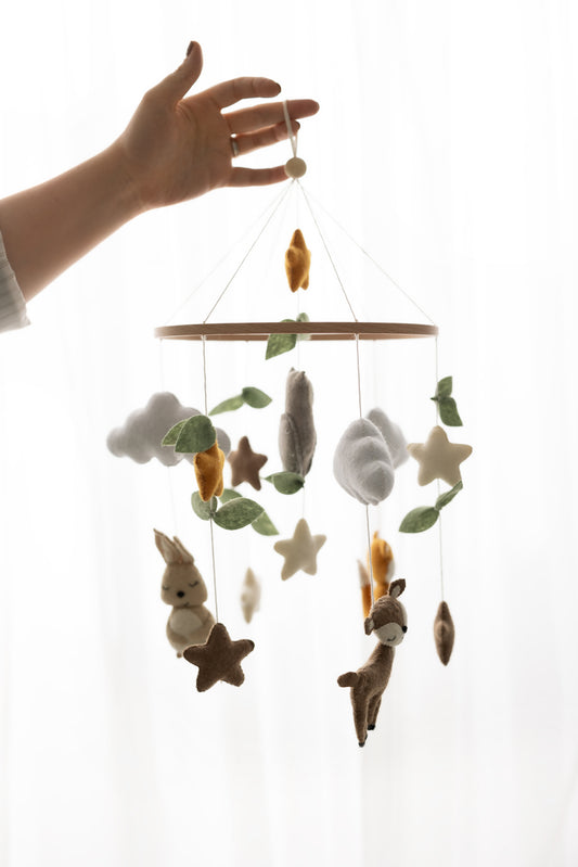 “Dreamy Woodland” Baby Mobile (ONLY)