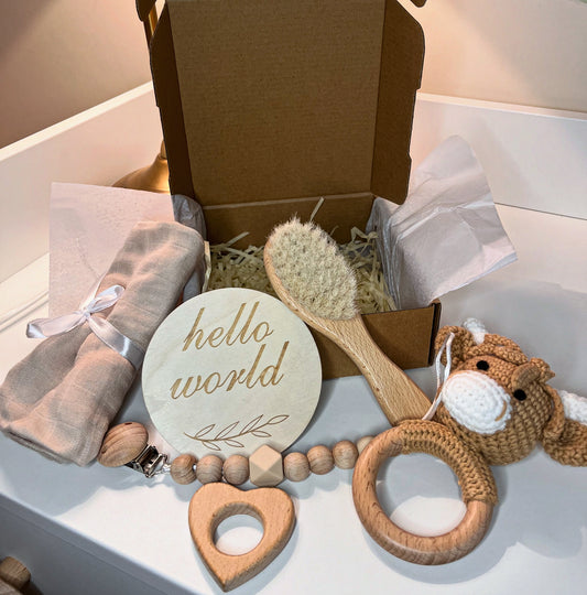 Hello World Gift Box (Cow)